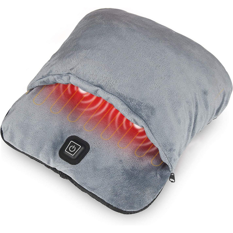 USB heating vibration massage warm winter flannel fast heating electric foot warm artifact spot