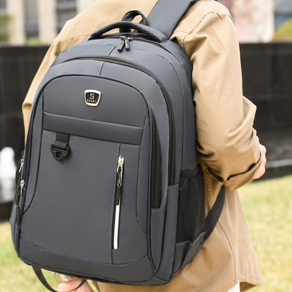 men's capacious casual backpack for traveling