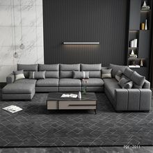 爆款布艺沙发客厅布艺沙发北欧大小户型家用客厅现代轻奢沙发组合