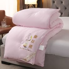 a类加厚蚕丝被100%桑蚕丝春秋空调被可机洗保暖单双人冬季被批发