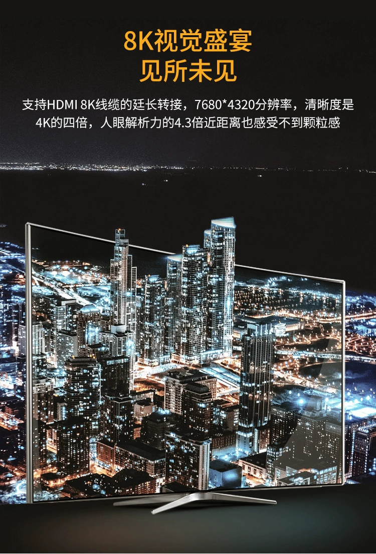 HDM материнской платы к материнской передаче 8K видео высокое разрешение интерфейс расширение конвертер док-станция прямой головки ТВ проекция