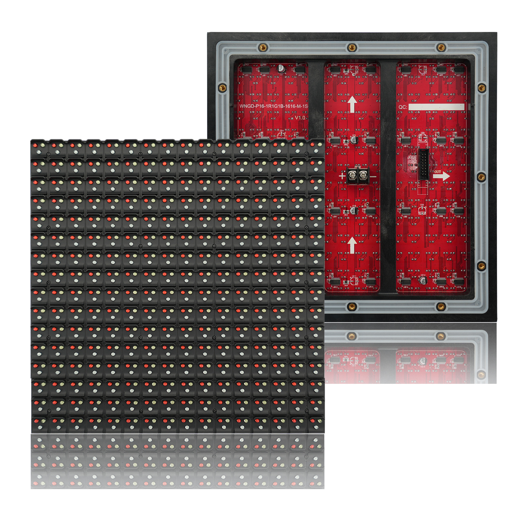 ����ȫ��LED������ʾ��P16��ͨ���͹���ģ��