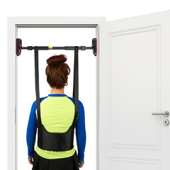 Back stretcher, spinal decompression, back traction, upright inversion table, spinal massage hammock, safety belt, no-pole