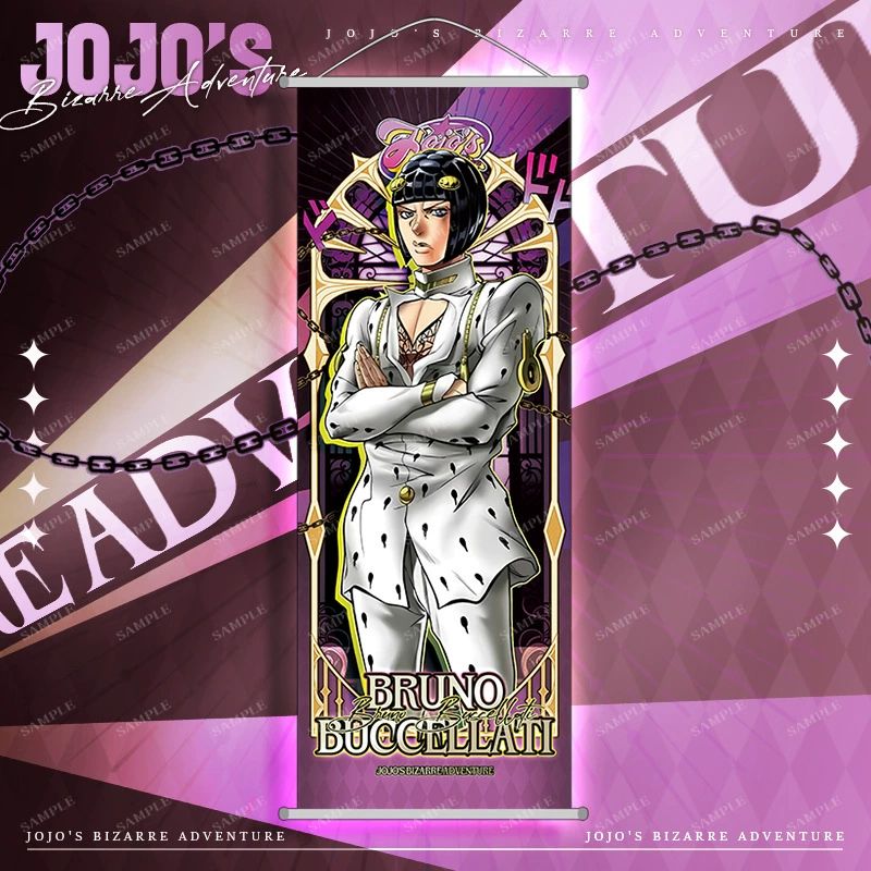 Картина-подвеска JOJO анимация Новый Джотаро Куджо Джобана Брандо подвесная картина постер