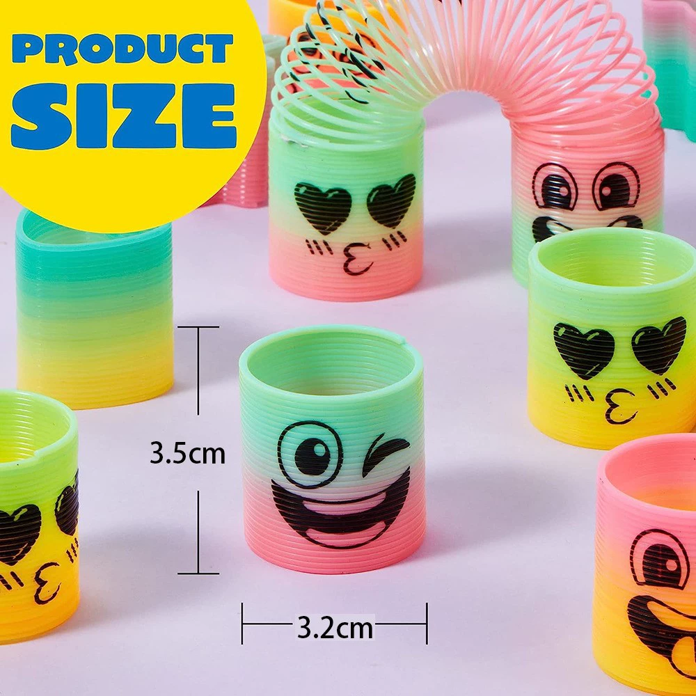 Маленькая пружинка Slinky, цветной эластичный игрушка, (Cross-border trading)