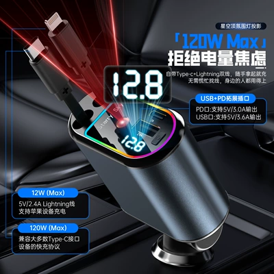 charger with one-to-four multi-function digital — Mobil şarj cihazları