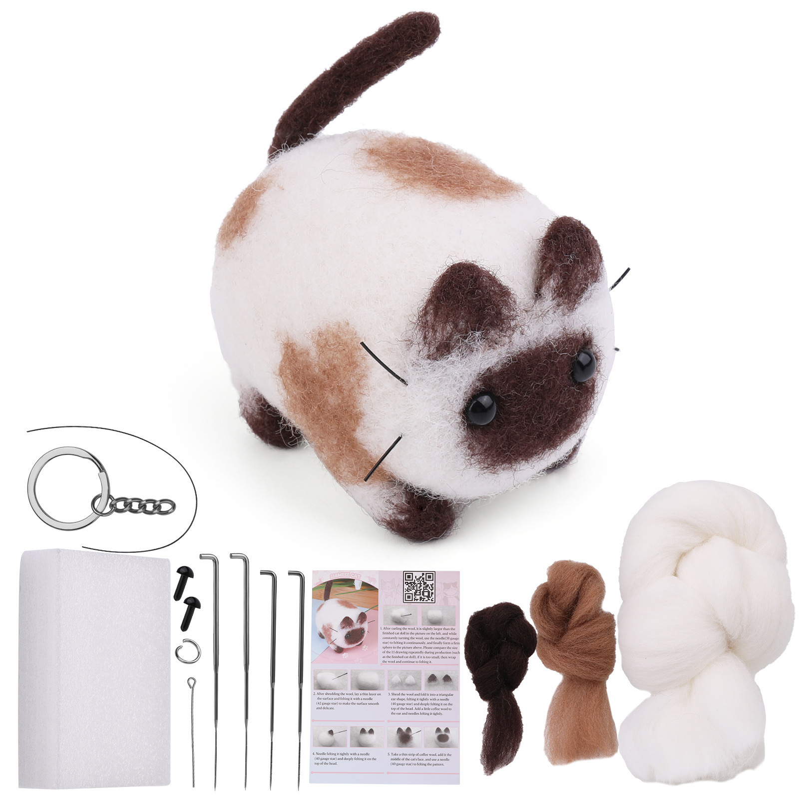 크기: 영어 교육 + 비디오; 색상: 샴 고양이 7N1059