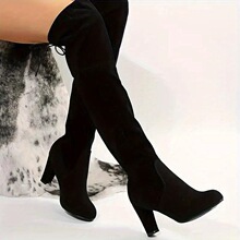 I 80922 Women's Knee High Heel Boots ŷ���߸���ѥ �羳