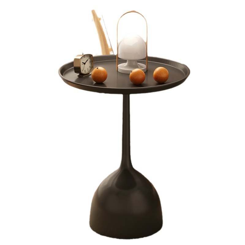 Mesa pequeña, sala de estar, sofá doméstico, mesa lateral, balcón, mesa redonda pequeña, mini mesa de centro, mesa de almacenamiento junto a la cama, mesita de noche de hierro