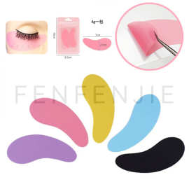 跨境 新款亚马逊1对装水洗重复使用防皱除眼纹硅胶眼膜贴现货批发