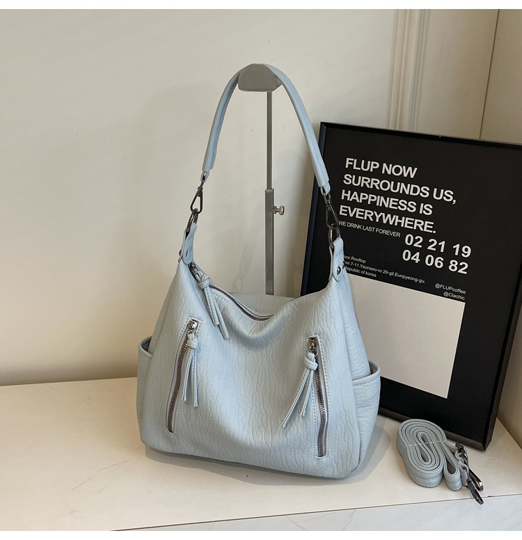 Daily Occasion Women's Pu Leather Solid Color Vintage Style Classic Style Square Zipper Crossbody Bag