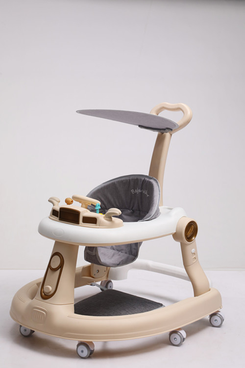 Andador Multifuncional para Bebé 6-18 Meses de Plástico Musical Antivuelco