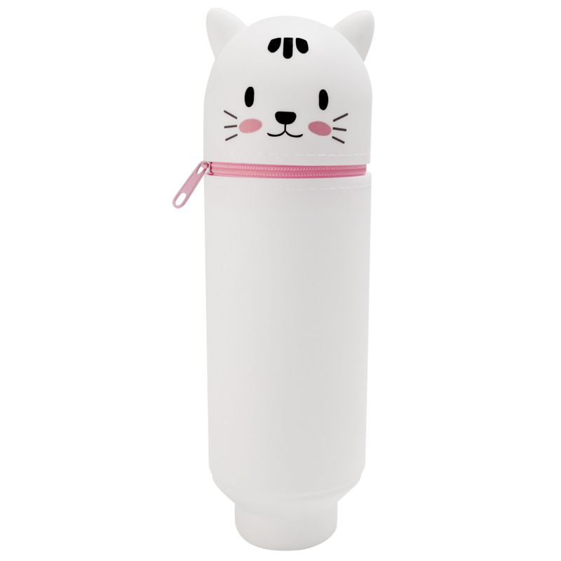 Estuche de lápices de silicona con diseño de panda