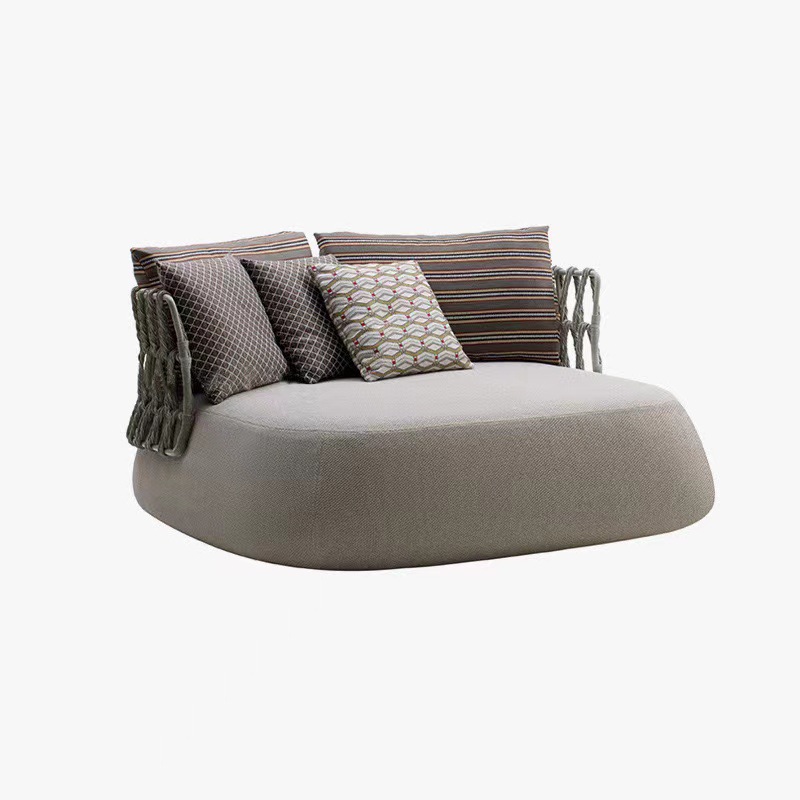 Sofá al aire libre Balcón Jardín Villa de vidana diseñador de sol al aire libre Muebles de vidana Softwear Ocio al aire libre