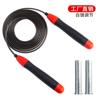 Cross-border Amazon Rope Skipping Adult Training Fitness Special Weight-bearing Self-locking Racing Wire Skipping Rope