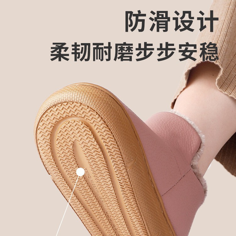 老人防水棉鞋女冬季防滑加绒2025新款保暖全包跟棉鞋外穿男款秋冬|undefined