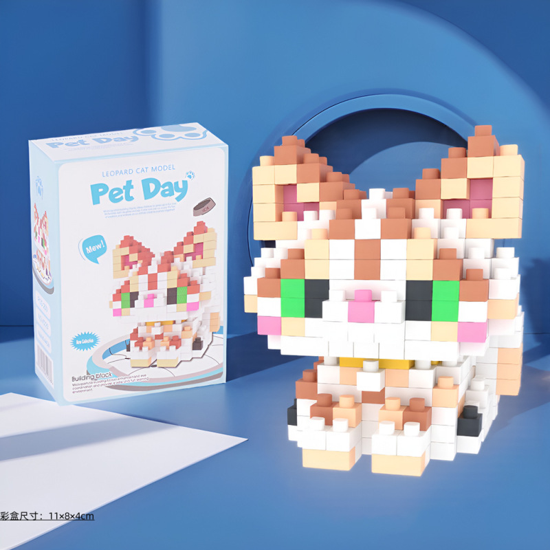 レゴビルディングブロック、小さな粒子ビルディングブロック、ステッチ漫画ブラインドボックスビルディングブロック、男の子と女の子向けの子供用知育玩具と互換性があります。|undefined