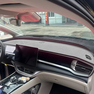 Suitable for Denza D9 Dashboard Günəş əleyhinə siperlik - denza-d9-black-and-gray