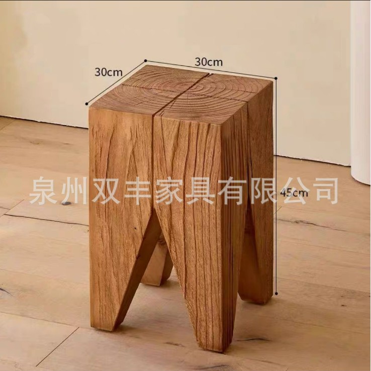 네발형 30*30*45cm [깊은 무늬 레트로]