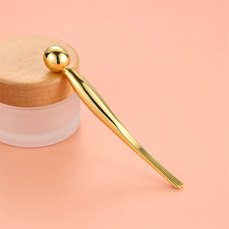 Eye cream, metal massager
