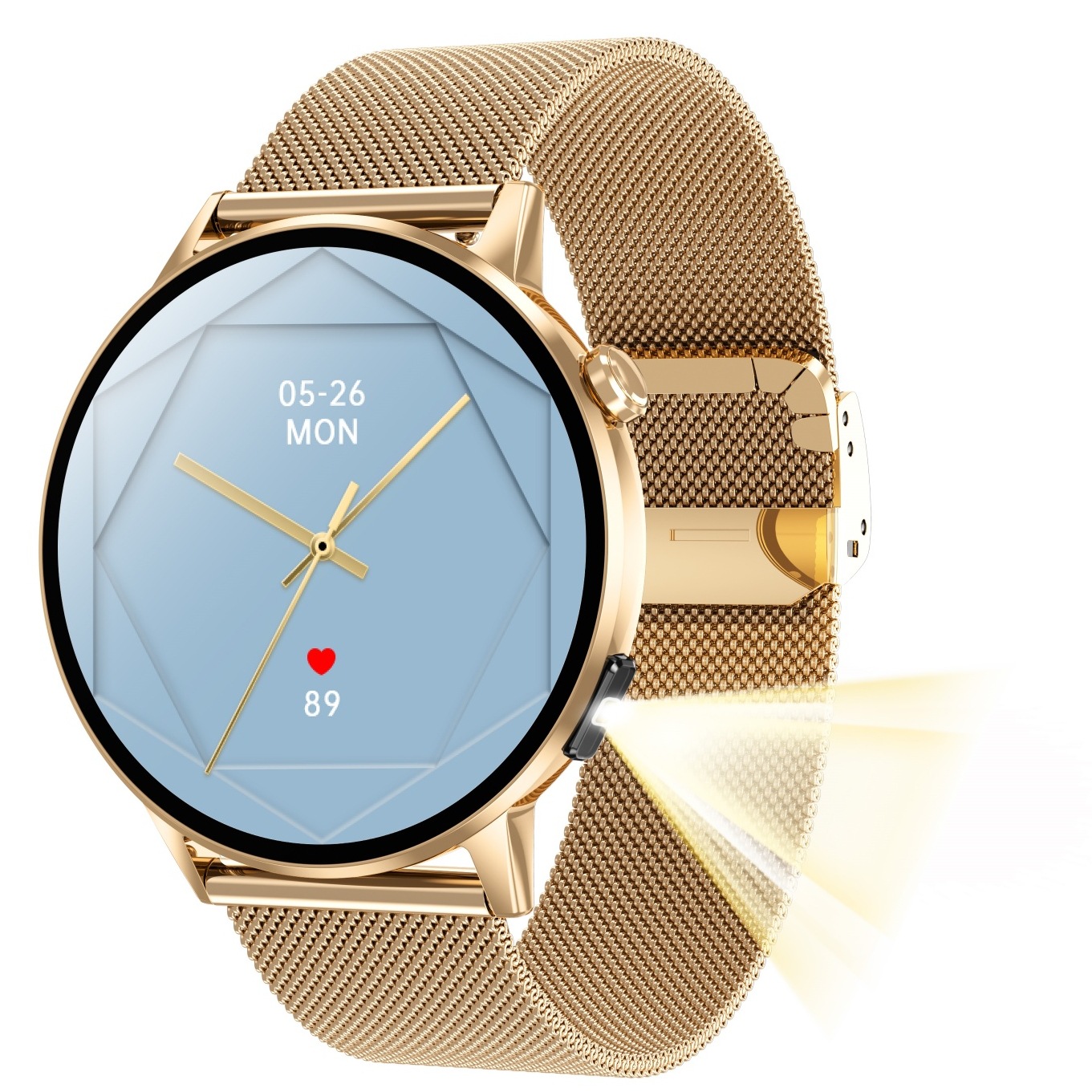 Cross-Border Hot Model G34 Smart Watch Ultra-Thin Women's Health Monitoring Bluetooth Call Trend Smart Watch Business