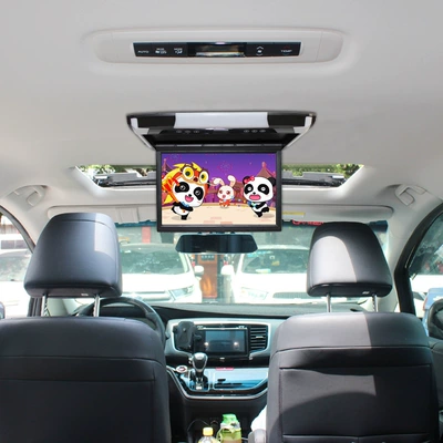 Ceiling-Mounted Tv Rear Seat: Car display