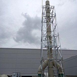 PP spray tower manufacturers FRP spray tower processing stainless steel deodorant acid mist purification tower PP spray X20