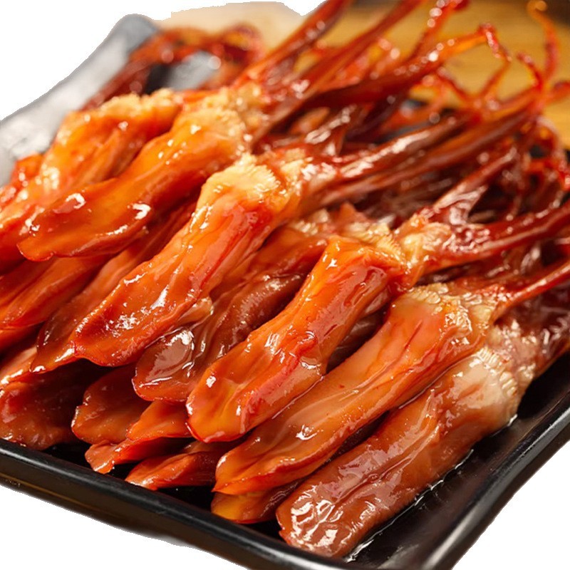 温州名物のすぐに食べられる鴨タンの煮込み、鴨タンの肉、スパイシーなおつまみ、食欲を満たすおやつ、スナック、スナック食品|undefined