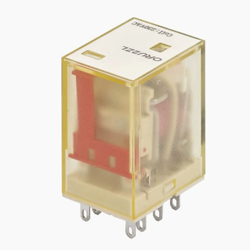 Промежуточное реле ORU ORU2ZL 8A 2NO2NC DC12/DC24/AC220