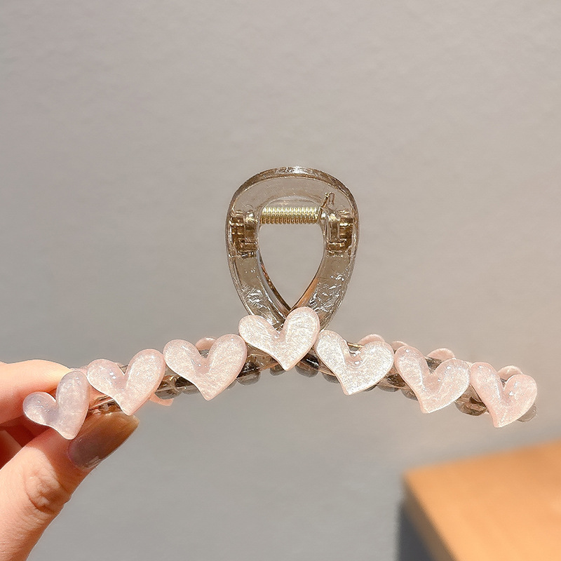 Clip de tiburón para mujeres de alta calidad clip de cabello cuán grande cabello agarrar detrás de la cabeza 2024 nuevo clip de tocado agarrar clip