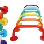 儿童室内走廊攀爬吊杆引体向上单杠悬挂训练器材攀岩家用锻炼云梯