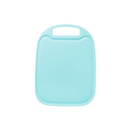 Plastic vegetable cutting board, fruit cutting board, double-sided food supplement board, oval cutting board, children's fruit knife, classification cutting board