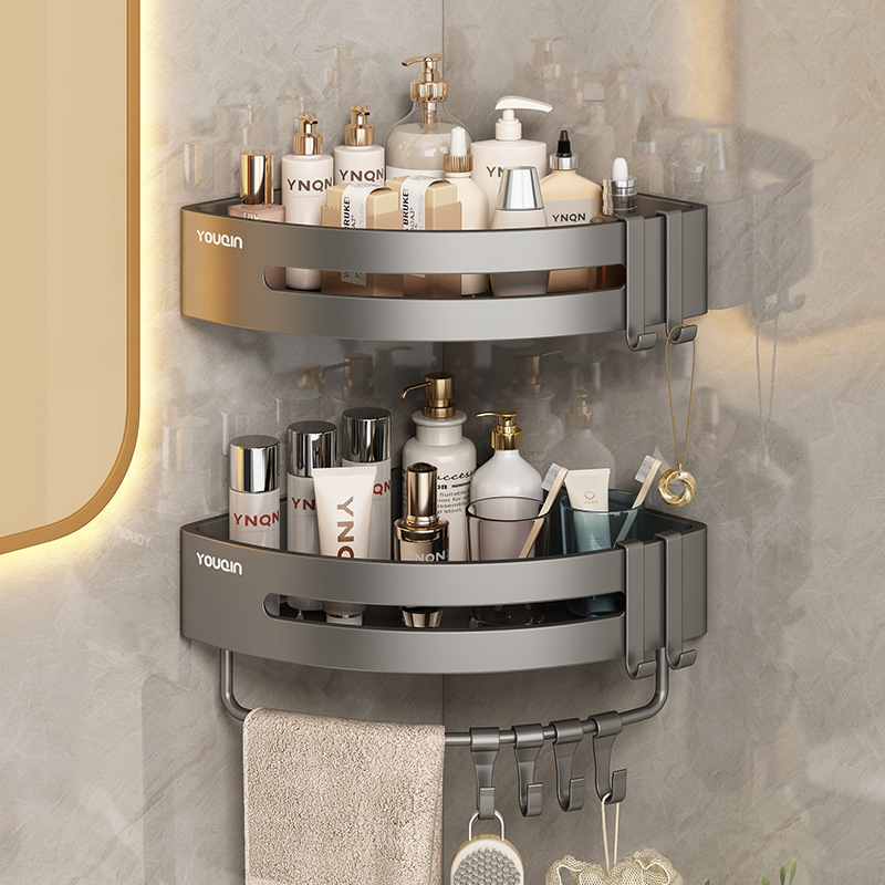 Bathroom Storage Rack Without Punching Holes Bathroom Shower Gel Gun Gray Shower Room Bathroom Toilet Wall Triangle Shelf Bathroom Storage Rack Without Punching Holes Bathroom Shower Gel Gun Gray Shower Room Bathroom Toilet Wall Triangle Shelf