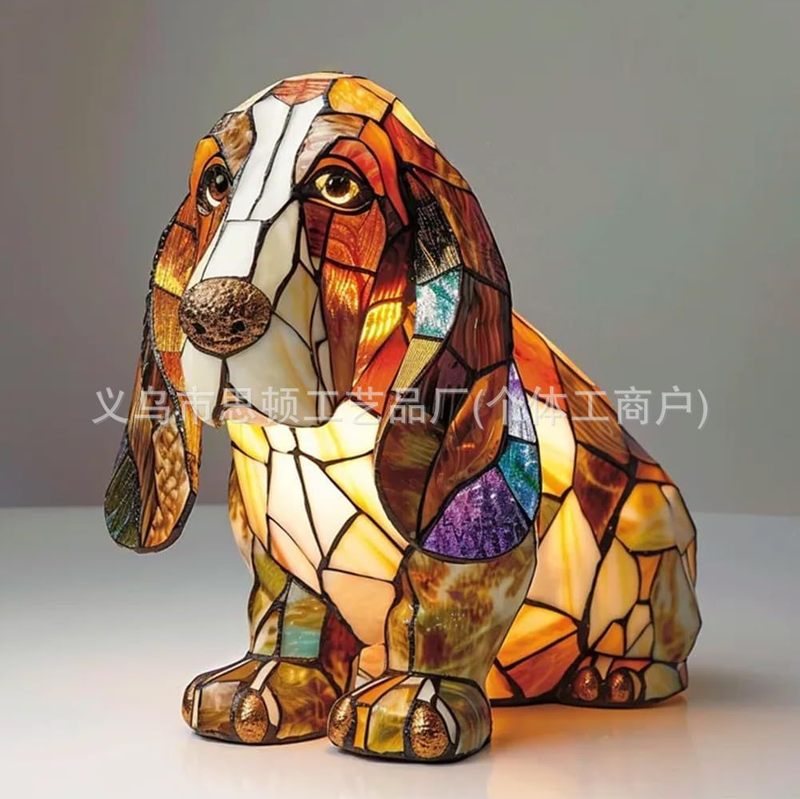 跨境魔幻幻彩奇异狗狗灯Cat Lamp-Dachshund Lamp-Bigfoot Lamp|undefined