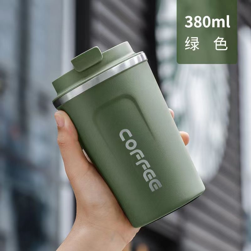 高颜值304不锈钢二代咖啡杯便携式保温杯创意简约车载水杯新批发|undefined
