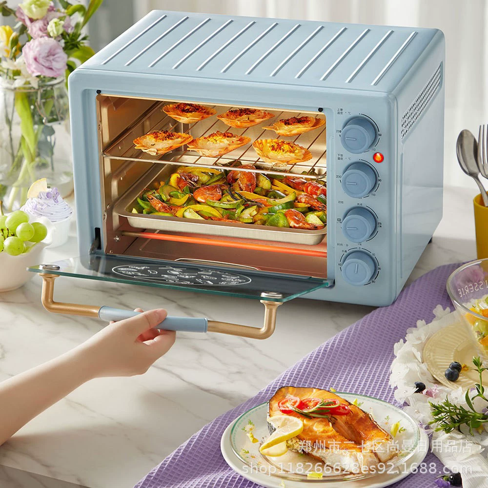 Small Bear Oven household electric oven with large capacity 20 liter mini oven multifunction baking DKX-C20D1