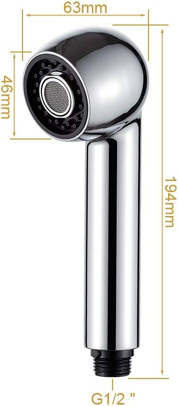 Cross-border pipe faucet shower head, kitchen sink, pull-out faucet, splash-proof shower head, factory wholesale pull-out head undefined