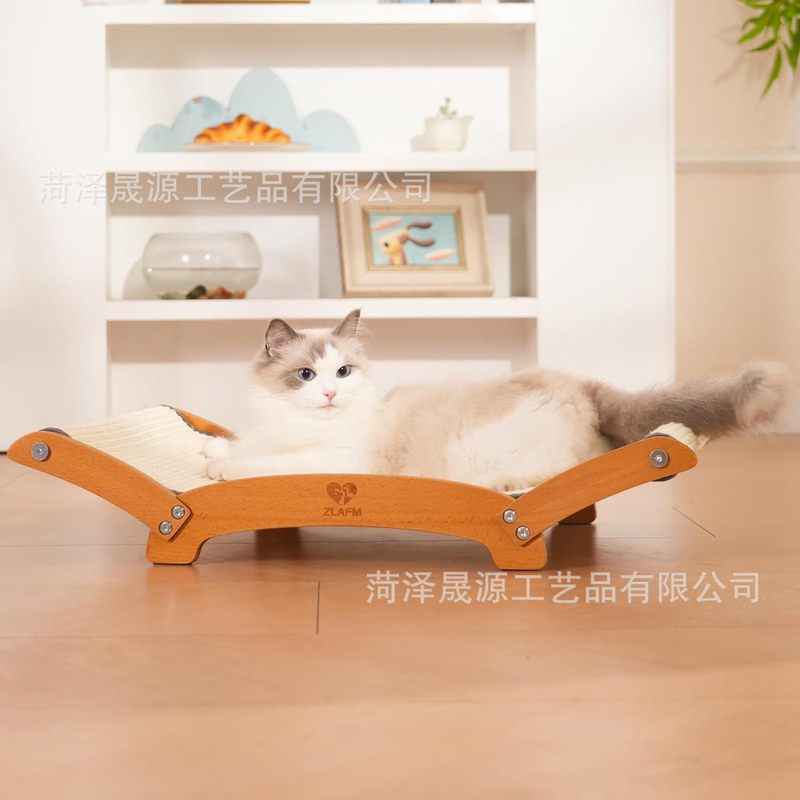 跨境新品猫床躺椅窝猫咪窝剑麻四季通用猫抓板猫窝猫爪板厂家现货|undefined