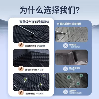 Suitable for Volkswagen Passat Trunk Mat