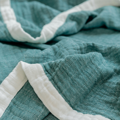 A-class maternity and baby-grade 100% cotton gauze towel blanket, pure cotton summer cool blanket, Japanese-style office nap mat, home use summer thin sheet B