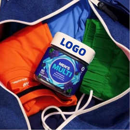 跨境软糖可贴标复合维生素VC软糖益生元营养软糖