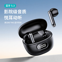 S53 Bluetooth ワイヤレスイヤホン ノイズキャンセリング オープンで接続 TWS インイヤー型 快適な装着感 電池残量表示 スマートタッチコントロール