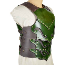2023跨境外贸wish新款暗黑皮甲捆绑束缚衣COSPLAY胸甲ebay货源