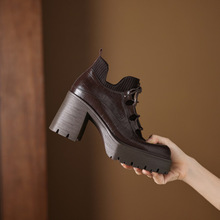 8.5cm����R��ѥŮ��Ƥ�ָ�����ë��ѥ2025�¿��ﶬ�����߸���ѥ