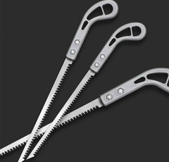 Factory direct sales mini chicken tail saw sharp garden gardening saw woodworking small hand saw household small fine tooth wall panel saw