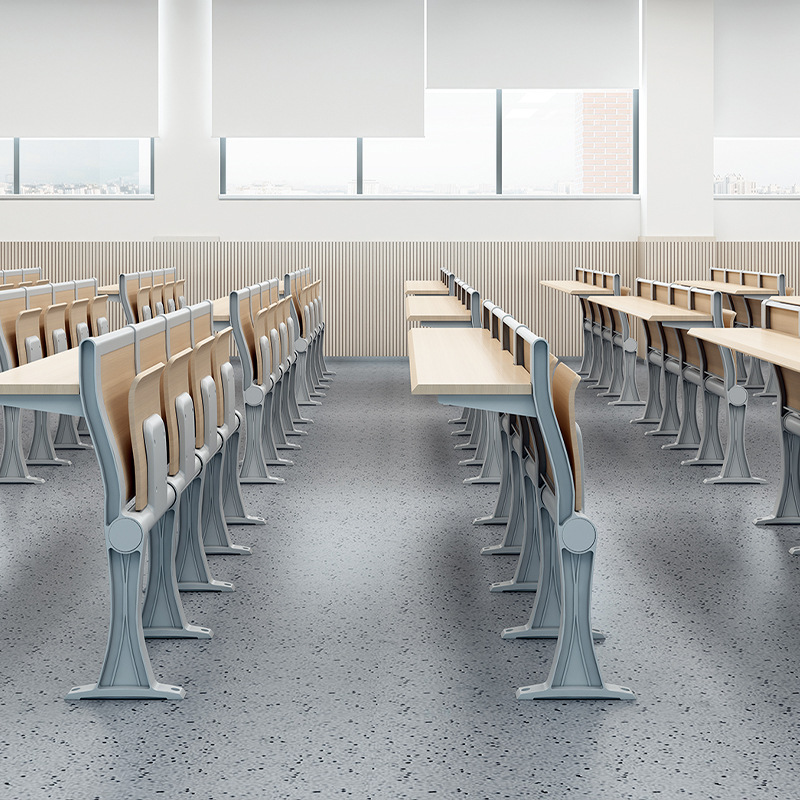 Vocational College Multimedia Ladder Classroom Ladder Chair University School Desk Chair Aluminum Alloy Ladder Chair Meeting Room