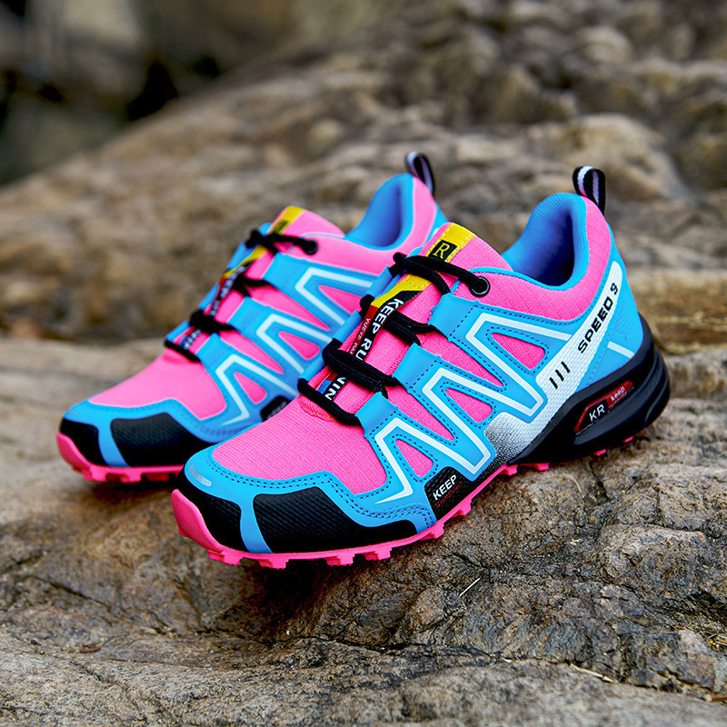2026 Spring and Autumn New Outdoor Trail Running Shoes Lightweight Breathable Hiking Women's Shoes Outdoor Trekking Shoes Women's Sports Running Shoes