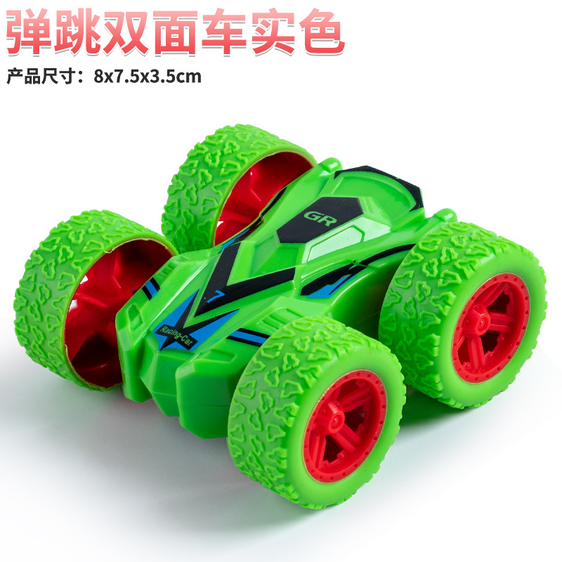 Tiktok Red juguete para niños fuera de la carretera tracción en las cuatro ruedas coche de inercia Tire hacia atrás coche chico puesto de mercado nocturno fábrica al por mayor