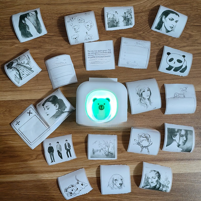 Маленький карманный постер, ручной принтер, Bluetooth