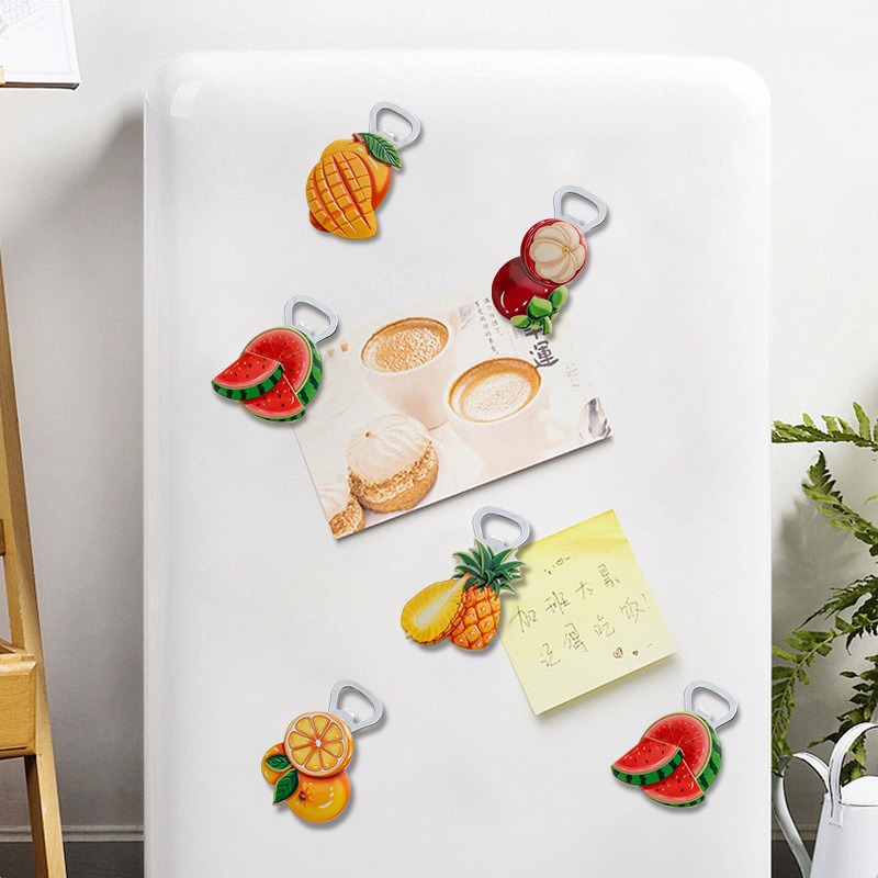 Realistic three dimensional creative cartoon fridge magnet